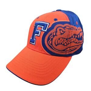 Vintage University of Florida Gators Strapback Hat Cap Orange Blue UF NCAA Retro